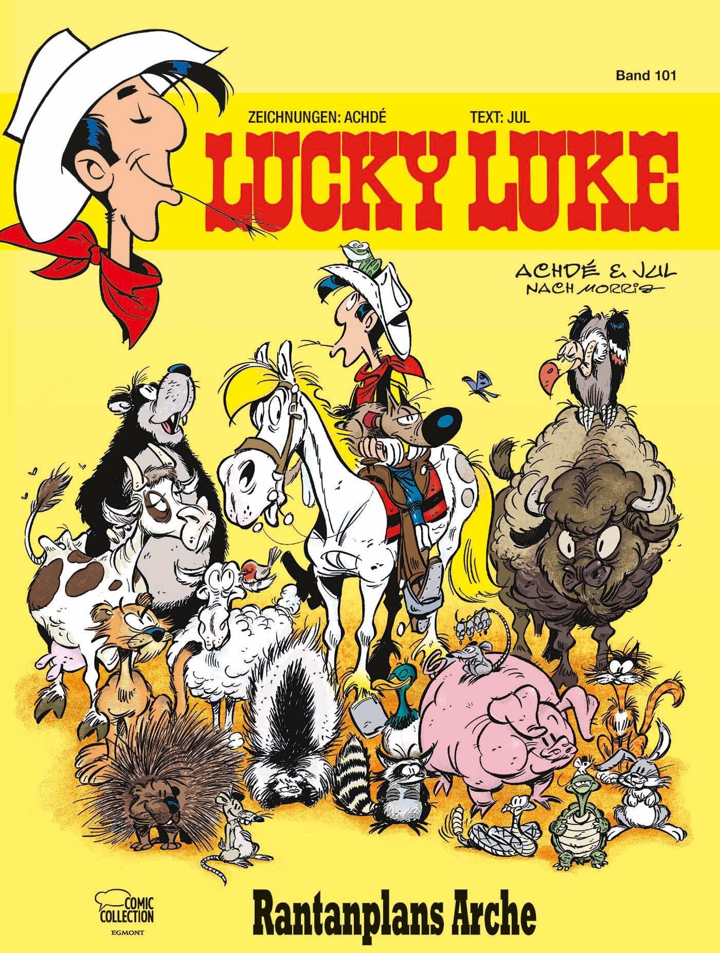 Lucky Luke reitet fürs Tierwohl - Band Numero 101 - Gewinnspiel