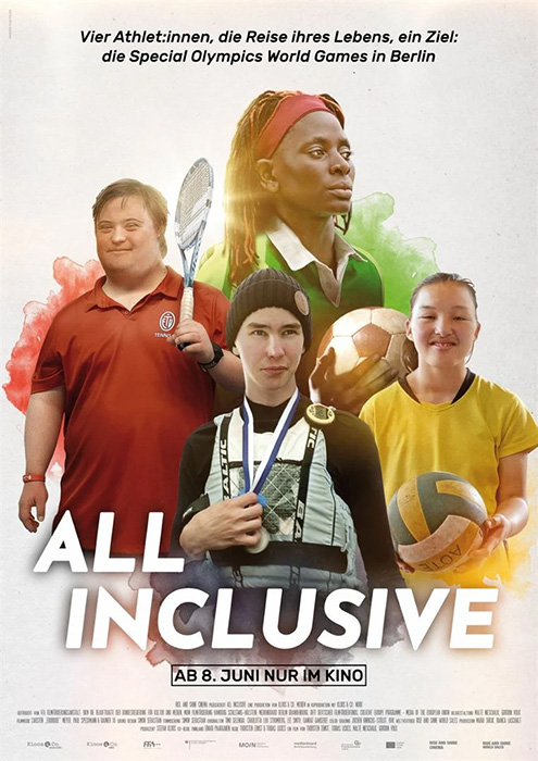 1 sports special olympics ALL Inclusive plak
