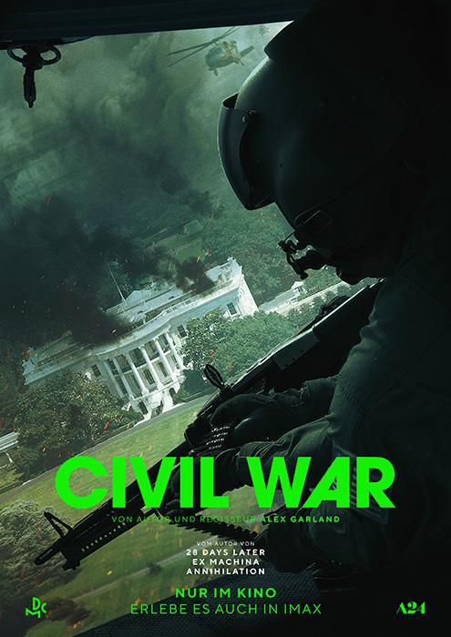 Die USA erzittern - Civil War - Kinostart 18.04.2024
