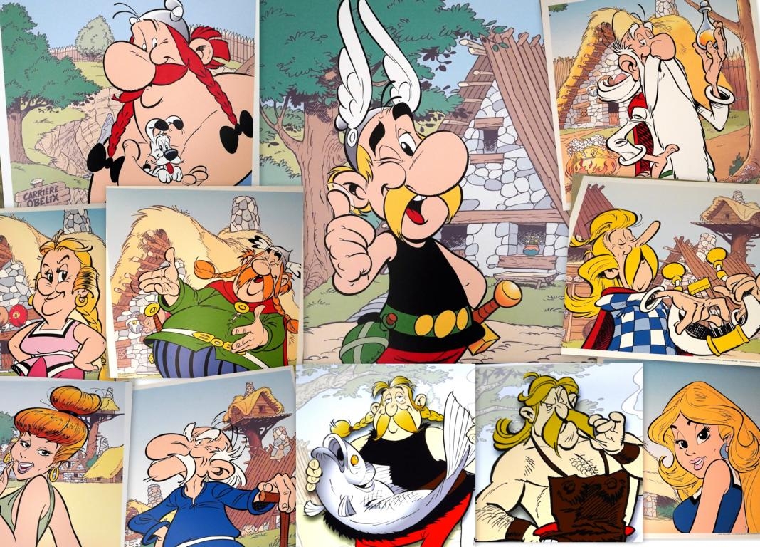 4 Asterix Dorfgallier
